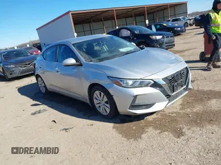 2021 Nissan Sentra S with VIN 3N1AB8BV5MY309466, listed as a IAAI auction lot 41271437 with 46,838 mi miles and . Bid and sale history available at DreamBid. Image 1.