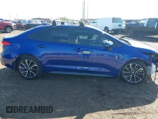 2020 Toyota Corolla SE with VIN JTDS4RCE9LJ030816, listed as a IAAI auction lot 41577520 with 39,857 mi miles. Bid and sale history available at carsss.com. Image 13.