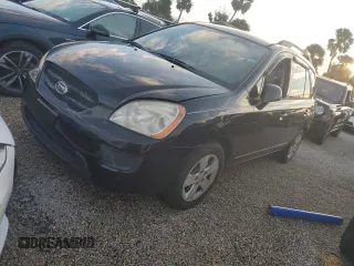 2009 Kia Rondo LX Base with VIN KNAFG528797250875, listed as a Copart auction lot 74170464 with 0 mi miles and Salvage Title. Bid and sale history available at carsss.com. Image 1.