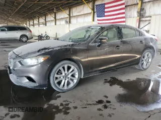 2017 Mazda Mazda6 Touring with VIN JM1GL1V51H1113140, listed as a Copart auction lot 45106885 with 163,352 mi miles and Salvage Title. Bid and sale history available at carsss.com. Image 1.