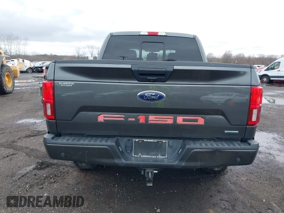 2020 Ford F-150 XL with VIN 1FTEW1E47LKF31050, listed as a IAAI auction lot 41812089 with 42,680 mi miles. Bid and sale history available at carsss.com. Image 16.