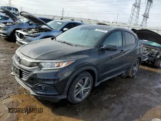 2022 Honda HR-V EX with VIN 3CZRU6H57NM752940, listed as a Copart auction lot 46335765 with 37,788 mi miles and Salvage Title. Bid and sale history available at DreamBid. Image 1.