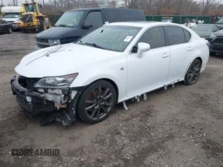 2015 Lexus GS with VIN JTHCE1BLXFA011889, listed as a IAAI auction lot 41836515 with Not Provided miles. Bid and sale history available at carsss.com. Image 19.