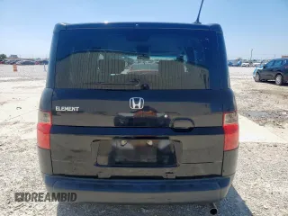 2006 Honda Element EX-P with VIN 5J6YH18746L000037, listed as a Copart auction lot 54097195 with 201,177 mi miles and Salvage Title. Bid and sale history available at DreamBid. Image 6.