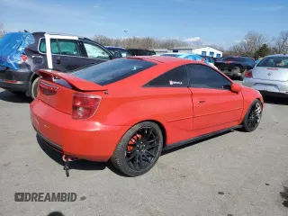 2003 Toyota Celica GT with VIN JTDDR32TX30163114, listed as a Copart auction lot 47047255 with 234,356 mi miles and Salvage Title. Bid and sale history available at carsss.com. Image 3.