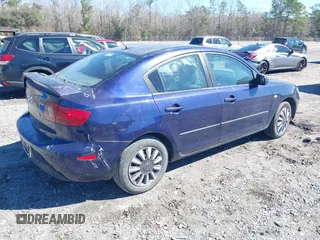 2006 Mazda 3 i Touring with VIN JM1BK32F561494865, listed as a IAAI auction lot 41637307 with 157,317 mi miles and . Bid and sale history available at DreamBid. Image 4.