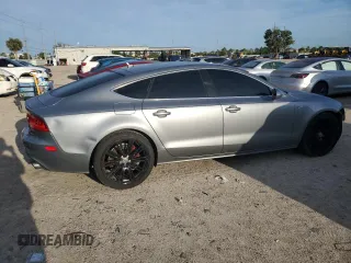 2015 Audi A7 3.0 Premium Plus with VIN WAUWGAFC4FN005742, listed as a Copart auction lot 58813164 with 115,296 mi miles and Salvage Title. Bid and sale history available at carsss.com. Image 3.