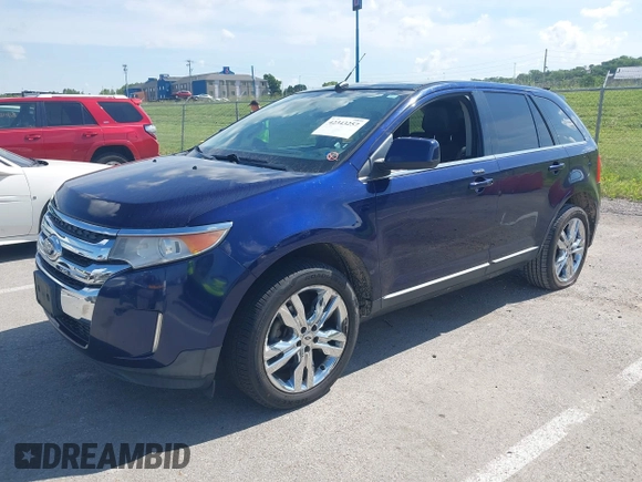 2011 Ford Edge Limited with VIN 2FMDK3KCXBBA70395, listed as a IAAI auction lot 42343257 with 89,559 mi miles and . Bid and sale history available at DreamBid. Image 2.