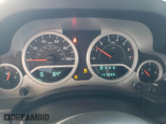 2010 Jeep Wrangler Unlimited Rubicon with VIN 1J4BA6H18AL197855, listed as a Copart auction lot 57748185 with 147,899 mi miles and Salvage title. Bid and sale history available at DreamBid. Image 9.