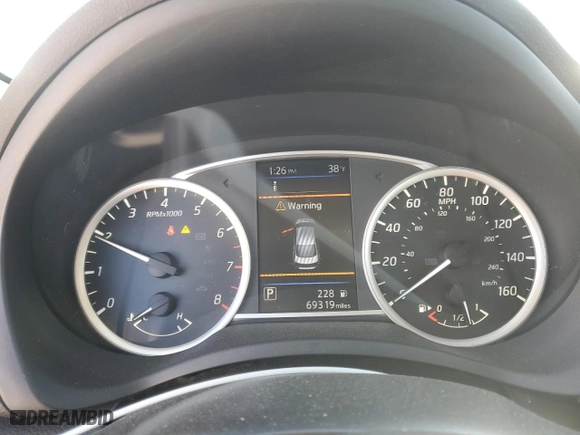 2019 Nissan Sentra S with VIN 3N1AB7APXKY269623, listed as a Copart auction lot 44295935 with 69,319 mi miles and Salvage Title. Bid and sale history available at carsss.com. Image 9.