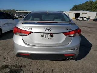 2013 Hyundai Elantra Coupe GS PZEV with VIN KMHDH6AE0DU022405, listed as a Copart auction lot 76497474 with 64,249 mi miles and Salvage Title. Bid and sale history available at carsss.com. Image 6.