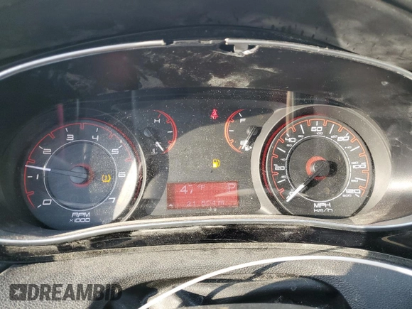 2013 Dodge Dart SXT with VIN 1C3CDFBA5DD123600, listed as a Copart auction lot 48725295 with 212,504 mi miles and Salvage Title. Bid and sale history available at carsss.com. Image 9.