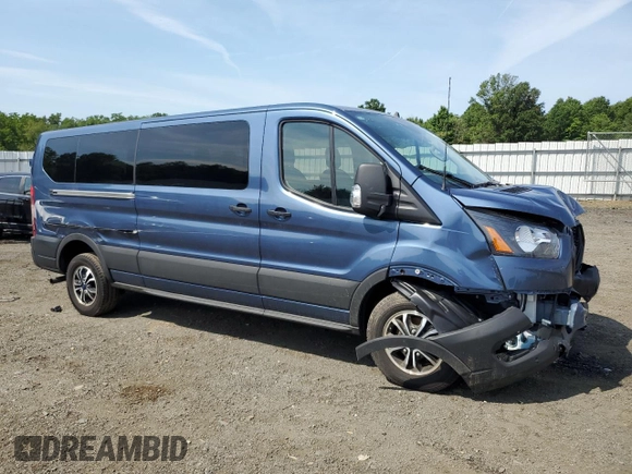 2023 Ford Transit Passenger XL z VIN 1FBAX2Y82PKB60115, wystawiony jako Copart lot #64655134 z przebiegiem 18 253 mil mil oraz Szkoda całkowita • Salvage title. Historia ofert i sprzedaży dostępna na DreamBid. Obrazek 4.