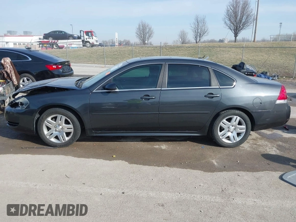 2012 Chevrolet Impala LT Fleet with VIN 2G1WG5E36C1281020, listed as a IAAI auction lot 41783450 with 149,514 mi miles and . Bid and sale history available at DreamBid. Image 14.