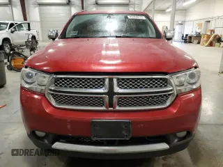 2011 Dodge Durango Citadel with VIN 1D4RE5GGXBC599342, listed as a Copart auction lot 45366975 with 191,455 mi miles and Salvage Title. Bid and sale history available at carsss.com. Image 5.