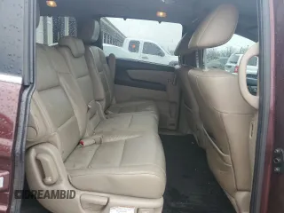 2011 Honda Odyssey EX-L with VIN 5FNRL5H6XBB027702, listed as a Copart auction lot 51978575 with 224,070 mi miles and Salvage Title. Bid and sale history available at DreamBid. Image 11.