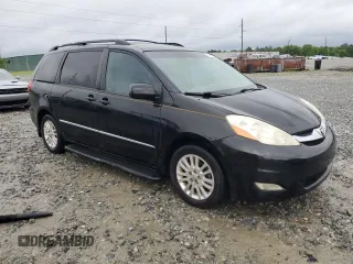 2008 Toyota Sienna XLE with VIN 5TDZK22C98S164683, listed as a Copart auction lot 52083865 with 322,638 mi miles and Salvage Title. Bid and sale history available at DreamBid. Image 4.