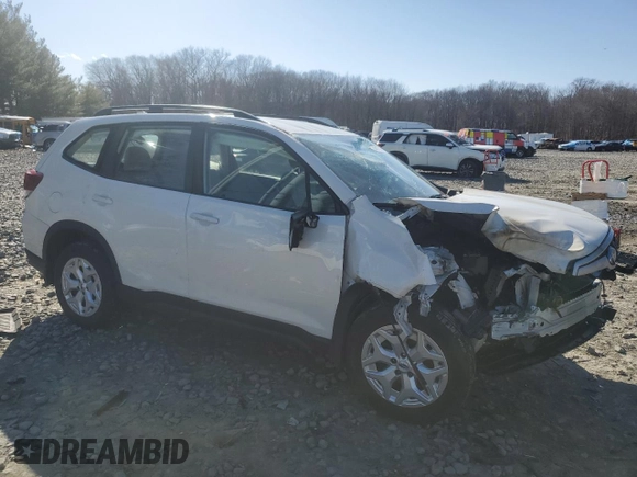 2019 Subaru Forester with VIN JF2SKACC2KH489361, listed as a Copart auction lot 48135355 with 75,636 mi miles and Salvage Title. Bid and sale history available at carsss.com. Image 4.