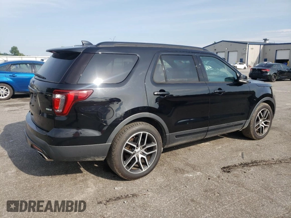 2016 Ford Explorer Sport with VIN 1FM5K8GT9GGB93163, listed as a Copart auction lot 65944455 with 151,451 mi miles and Clean title. Bid and sale history available at DreamBid. Image 3.
