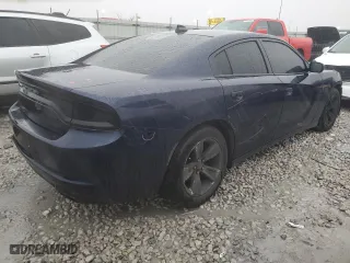 2015 Dodge Charger SXT with VIN 2C3CDXHGXFH840288, listed as a Copart auction lot 47049845 with 151,929 mi miles and Salvage Title. Bid and sale history available at carsss.com. Image 3.