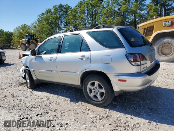 2002 Lexus RX 300 with VIN JTJGF10U820149732, listed as a Copart auction lot 81187564 with 0 mi miles and Salvage Title. Bid and sale history available at carsss.com. Image 2.