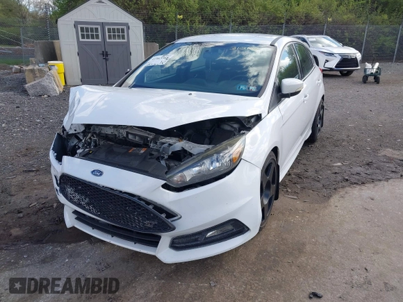 2017 Ford Focus ST with VIN 1FADP3L99HL310186, listed as a IAAI auction lot 41963368 with 93,769 mi miles and . Bid and sale history available at carsss.com. Image 21.
