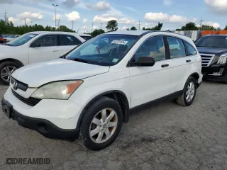 2007 Honda CR-V LX with VIN 5J6RE48367L017290, listed as a Copart auction lot 54781534 with 285,394 mi miles and Salvage Title. Bid and sale history available at carsss.com. Image 1.