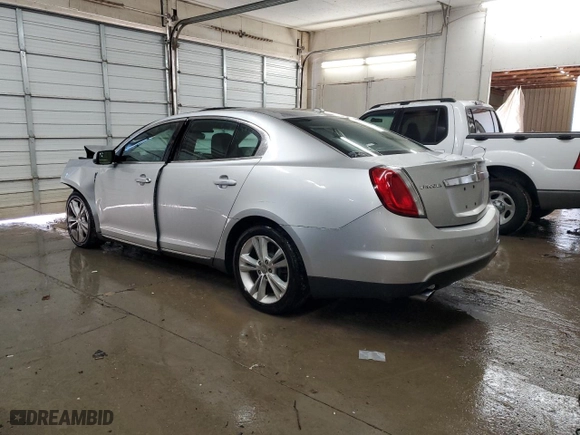 2010 Lincoln MKS with VIN 1LNHL9DR7AG609260, listed as a Copart auction lot 88912585 with 0 mi miles and Salvage Title. Bid and sale history available at carsss.com. Image 2.