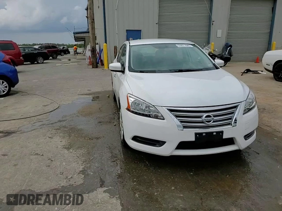 2015 Nissan Sentra S with VIN 3N1AB7AP1FY301302, listed as a Copart auction lot 53671685 with 71,041 mi miles and Salvage Title. Bid and sale history available at carsss.com. Image 13.