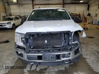 2019 Ford F-150 XL with VIN 1FTFW1E4XKFA16846, listed as a Copart auction lot 61345795 with 128,587 mi miles and Salvage title. Bid and sale history available at DreamBid. Image 5.