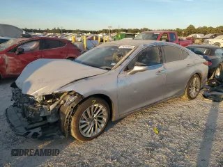 2022 Lexus ES with VIN 58AFZ1B14NU136244, listed as a Copart auction lot 76293464 with 6,279 mi miles and Salvage Title. Bid and sale history available at carsss.com. Image 1.