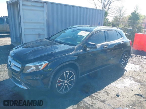 2015 Mercedes-Benz GLA 250 z VIN WDCTG4GB1FJ089422, wystawiony jako IAAI lot #41951269 z przebiegiem 104 554 mil mil oraz . Historia ofert i sprzedaży dostępna na DreamBid. Obrazek 2.