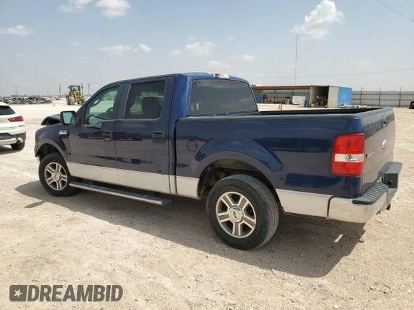 2007 Ford F-150 XLT with VIN 1FTRW12W67KC24000, listed as a Copart auction lot 53899345 with 158,657 mi miles and Salvage title. Bid and sale history available at DreamBid. Image 2.