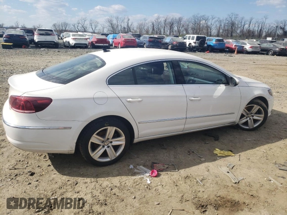 2014 Volkswagen CC Sport with VIN WVWBP7AN5EE540798, listed as a Copart auction lot 46076904 with 83,245 mi miles and Salvage Title. Bid and sale history available at carsss.com. Image 3.