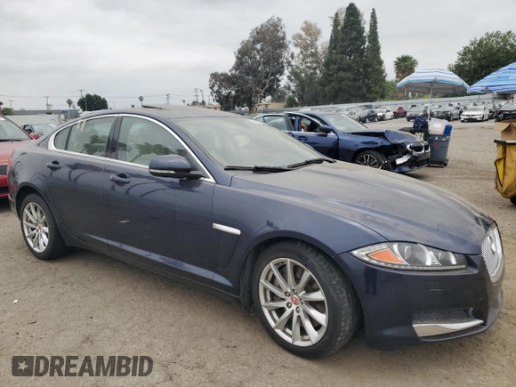 2015 Jaguar XF I4 T Premium with VIN SAJWA0FS5FPU50244, listed as a Copart auction lot 54069145 with 0 mi miles and Clean Title. Bid and sale history available at carsss.com. Image 4.