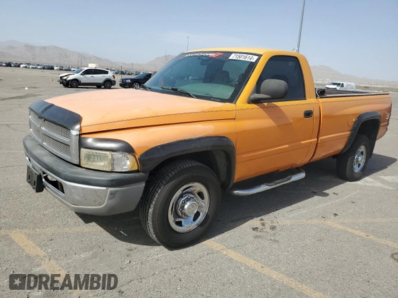 2001 Dodge Ram 2500 with VIN 3B7KC26Z51M257638, listed as a Copart auction lot 71501614 with 156,043 mi miles and Clean Title. Bid and sale history available at carsss.com. Image 1.