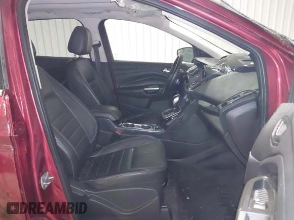 2014 Ford Escape Titanium with VIN 1FMCU9J90EUB01280, listed as a IAAI auction lot 41630208 with Not Provided miles. Bid and sale history available at carsss.com. Image 5.