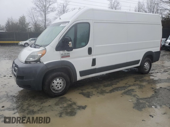 2014 Ram ProMaster Cargo z VIN 3C6TRVDGXEE122636, wystawiony jako Copart lot #43666305 z przebiegiem 74 580 mil mil oraz Czysty tytuł • Clean title. Historia ofert i sprzedaży dostępna na DreamBid. Obrazek 1.
