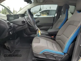 2019 BMW i3 with VIN WBY8P4C57K7E79770, listed as a Copart auction lot 55701535 with 33,344 mi miles and Salvage title. Bid and sale history available at DreamBid. Image 7.