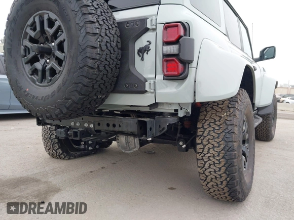 2024 Ford Bronco Raptor with VIN 1FMEE0RRXRLB33753, listed as a IAAI auction lot 42465984 with 1,702 mi miles and . Bid and sale history available at DreamBid. Image 12.