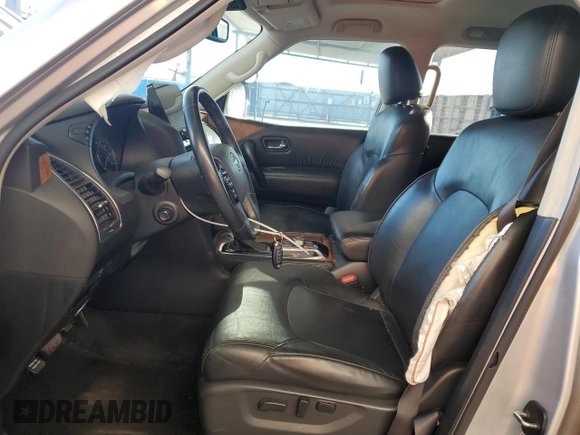 2021 Nissan Armada SL with VIN JN8AY2BA3M9373974, listed as a Copart auction lot 80250994 with 80,141 mi miles and Salvage Title. Bid and sale history available at carsss.com. Image 7.