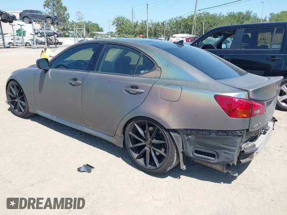 2007 Lexus IS 350 with VIN JTHBE262475012839, listed as a IAAI auction lot 42285197 with 218,500 mi miles and . Bid and sale history available at DreamBid. Image 3.