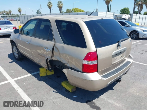 2002 Acura MDX with VIN 2HNYD18272H541171, listed as a IAAI auction lot 42141224 with 254,370 mi miles. Bid and sale history available at carsss.com. Image 3.