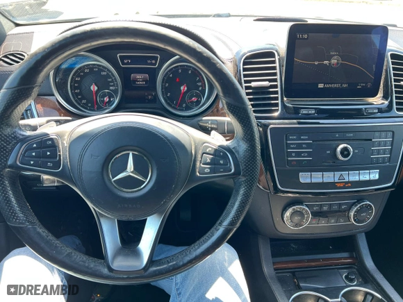 2017 Mercedes-Benz GLS with VIN 4JGDF6EE1HA953972, listed as a Copart auction lot 54620925 with 160,033 mi miles and Clean Title. Bid and sale history available at carsss.com. Image 7.