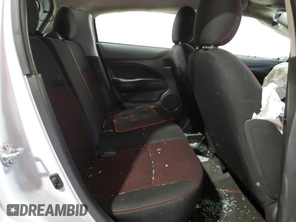 2023 Mitsubishi Mirage Black Edition with VIN ML32AWHJ6PH005269, listed as a Copart auction lot 53878975 with Not provided miles and Salvage title. Bid and sale history available at DreamBid. Image 10.