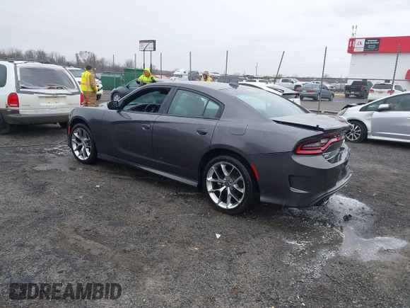2021 Dodge Charger GT with VIN 2C3CDXHG4MH581181, listed as a IAAI auction lot 41614298 with 79,024 mi miles and . Bid and sale history available at DreamBid. Image 3.
