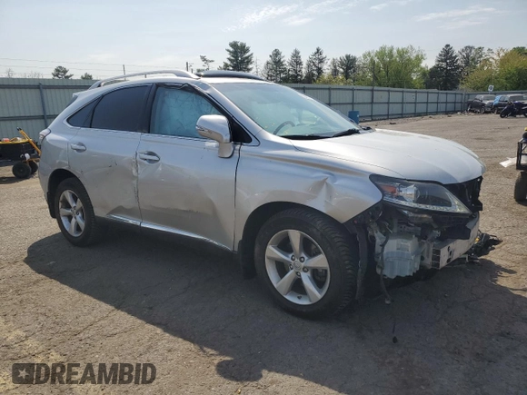 2014 Lexus RX 350 with VIN JTJBK1BA4E2461175, listed as a Copart auction lot 55477775 with 115,265 mi miles and Salvage Title. Bid and sale history available at DreamBid. Image 4.