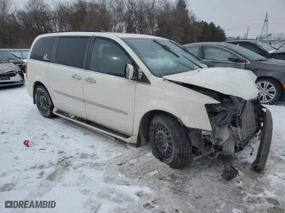 2011 Chrysler Town & Country Touring-L with VIN 2A4RR8DGXBR625317, listed as a Copart auction lot 42130695 with 245,241 mi miles and Salvage Title. Bid and sale history available at carsss.com. Image 4.