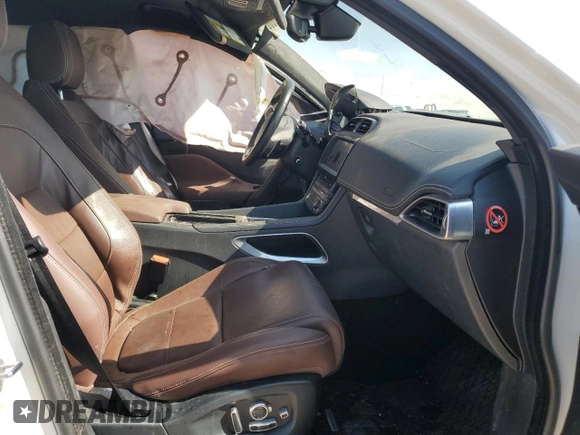 2019 Jaguar F-Pace S with VIN SADCM2FV2KA358900, listed as a Copart auction lot 55608875 with Not provided miles and Salvage title. Bid and sale history available at DreamBid. Image 7.