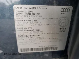 2015 Audi Q5 z VIN WA1LGCFP2FA054010, wystawiony jako Copart lot #69423414 z przebiegiem 136 734 mil mil oraz Szkoda całkowita • Salvage title. Historia ofert i sprzedaży dostępna na DreamBid. Obrazek 14.